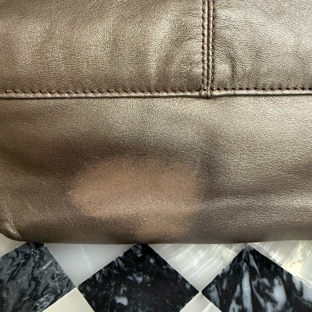 Vintage Coach Ashley Leather Large Flap Wristlet - Picture 7 of 10
